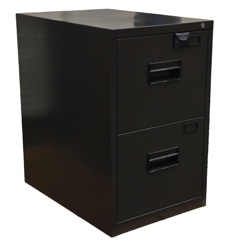 Charcoal Black Legal Vertical File Cabinet with Two Drawers 1 Charcoal Black Legal Vertical File Cabinet with Two Drawers